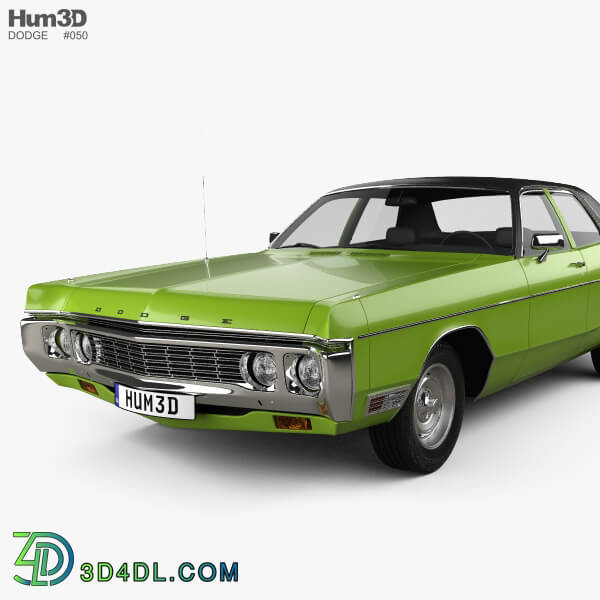 Hum3D Dodge Polara Hardtop Coupe 1970