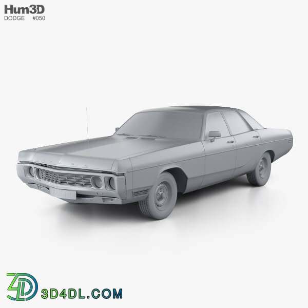 Hum3D Dodge Polara Hardtop Coupe 1970