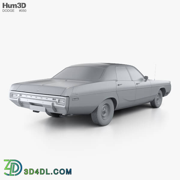 Hum3D Dodge Polara Hardtop Coupe 1970