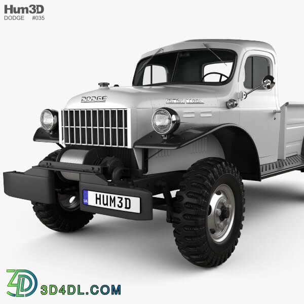 Hum3D Dodge Power Wagon 1946