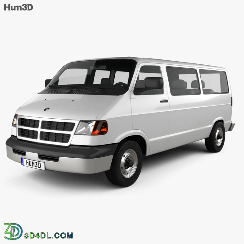 Hum3D Dodge Ram Van 1994