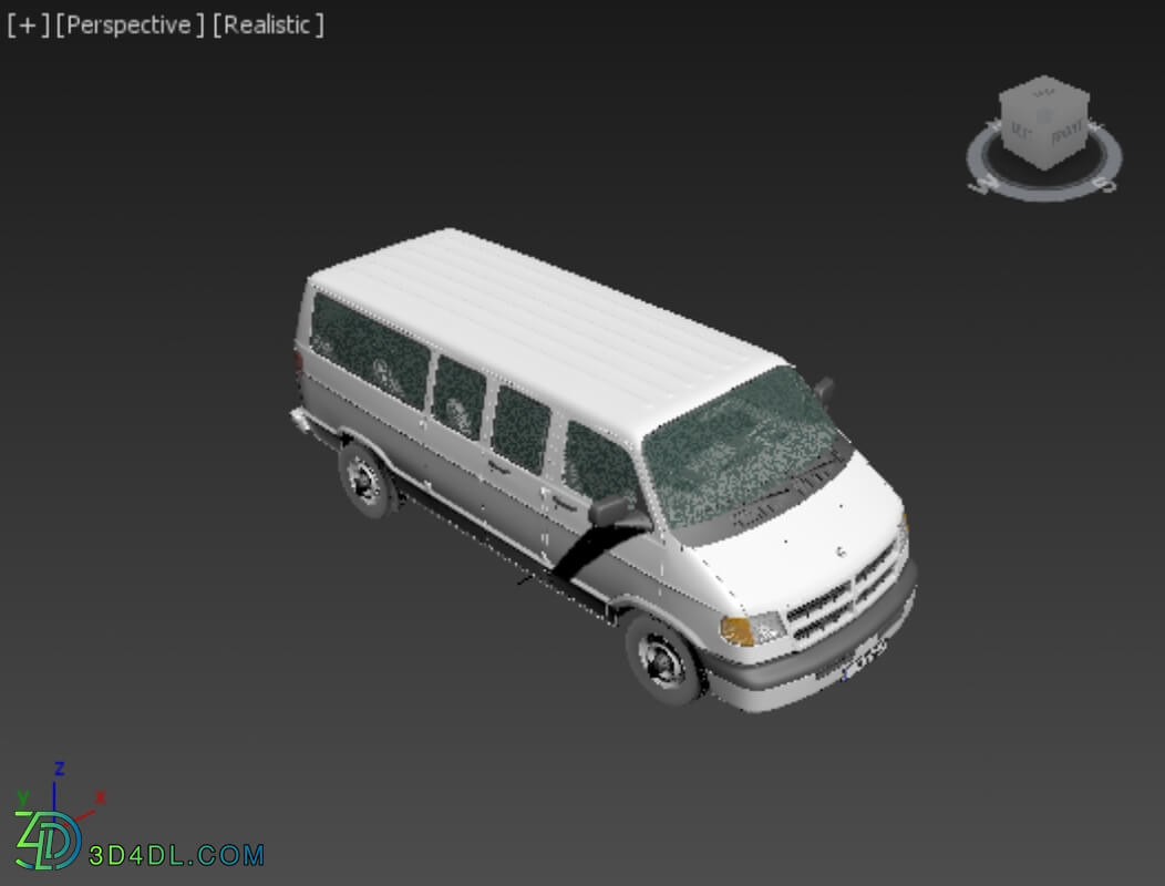 Hum3D Dodge Ram Van 1994