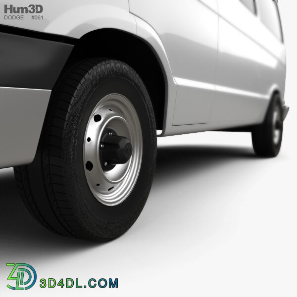 Hum3D Dodge Ram Van 1994