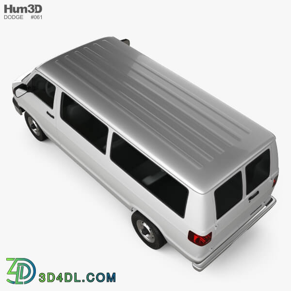 Hum3D Dodge Ram Van 1994