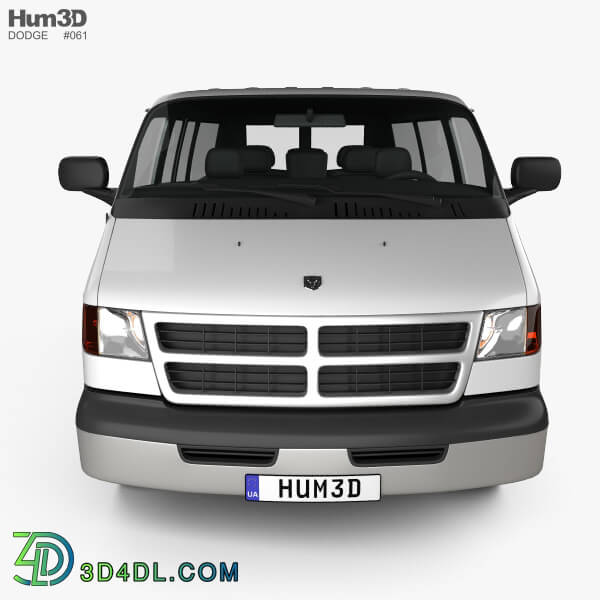 Hum3D Dodge Ram Van 1994