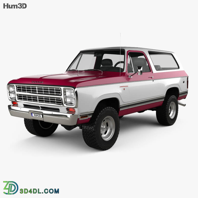 Hum3D Dodge Ramcharger 1979