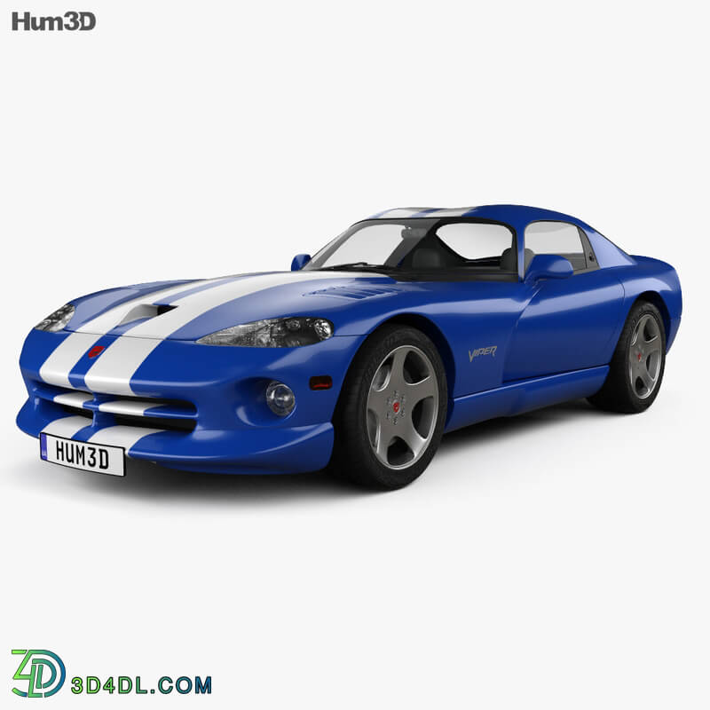 Hum3D Dodge Viper GTS 1998