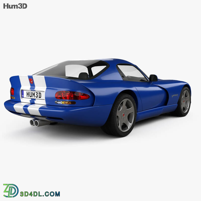 Hum3D Dodge Viper GTS 1998