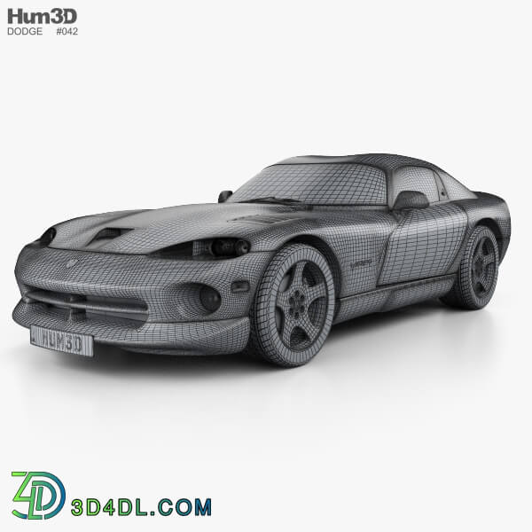 Hum3D Dodge Viper GTS 1998