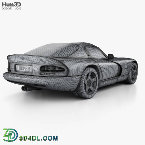 Hum3D Dodge Viper GTS 1998