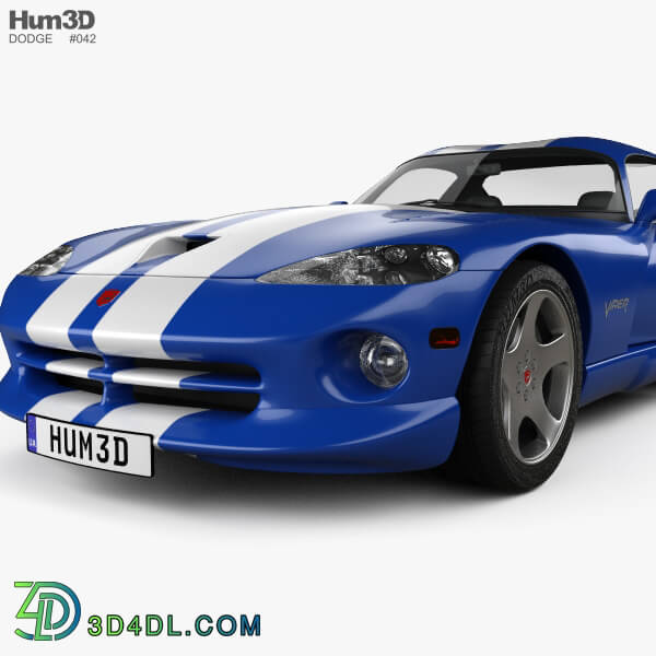 Hum3D Dodge Viper GTS 1998