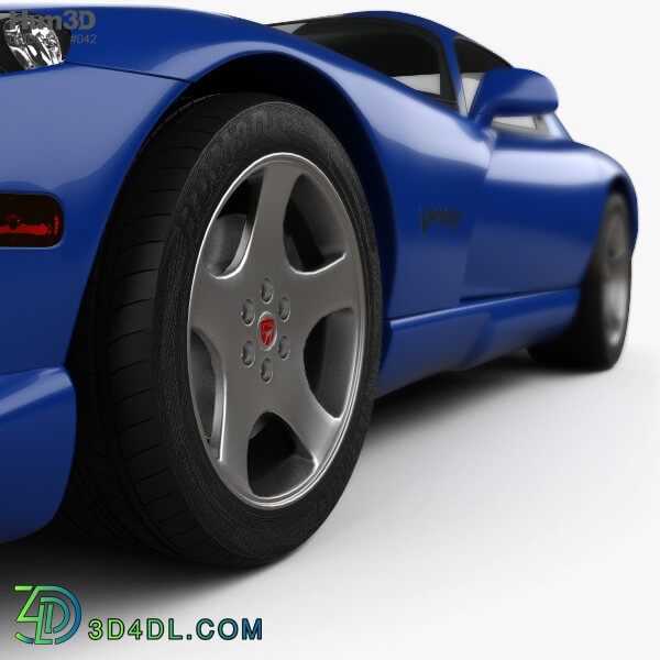 Hum3D Dodge Viper GTS 1998