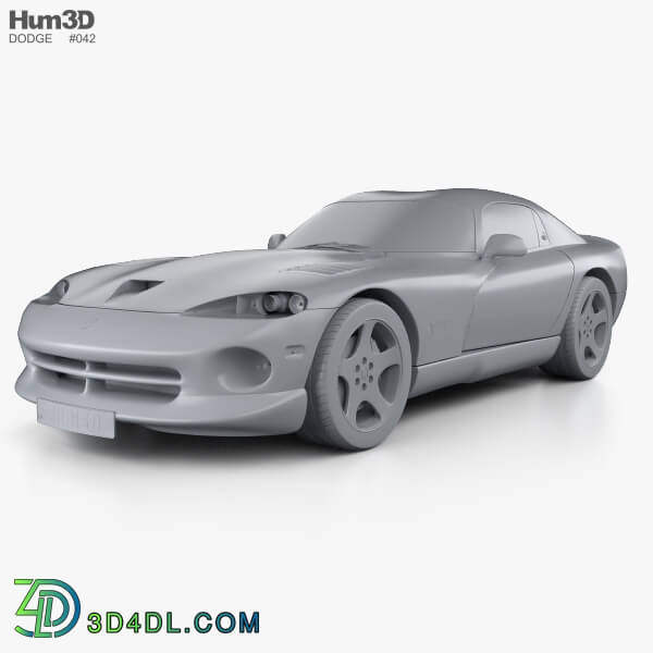 Hum3D Dodge Viper GTS 1998