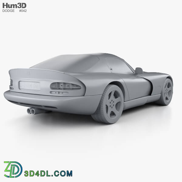 Hum3D Dodge Viper GTS 1998