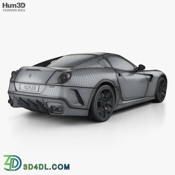 Hum3D Ferrari 599 GTO 2011