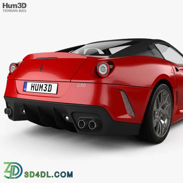 Hum3D Ferrari 599 GTO 2011