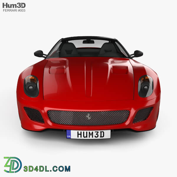 Hum3D Ferrari 599 GTO 2011