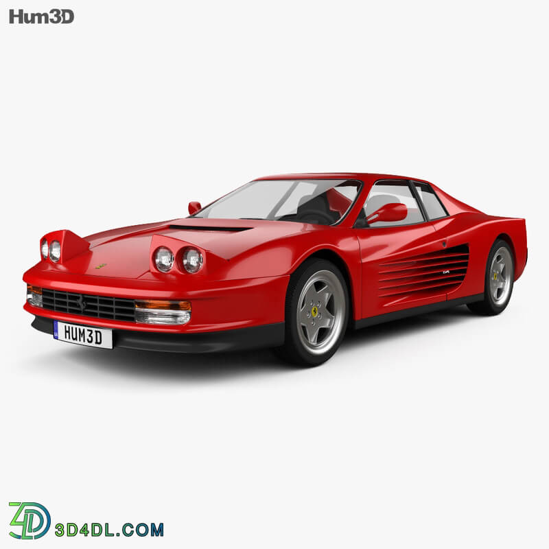 Hum3D Ferrari Testarossa 1986