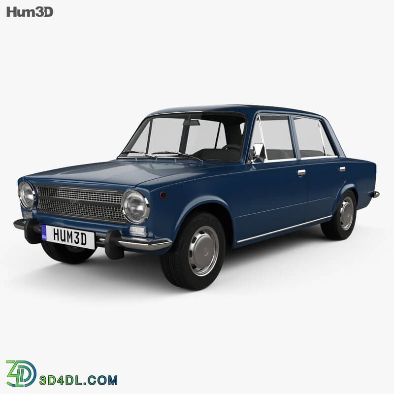 Hum3D Fiat 124 1972