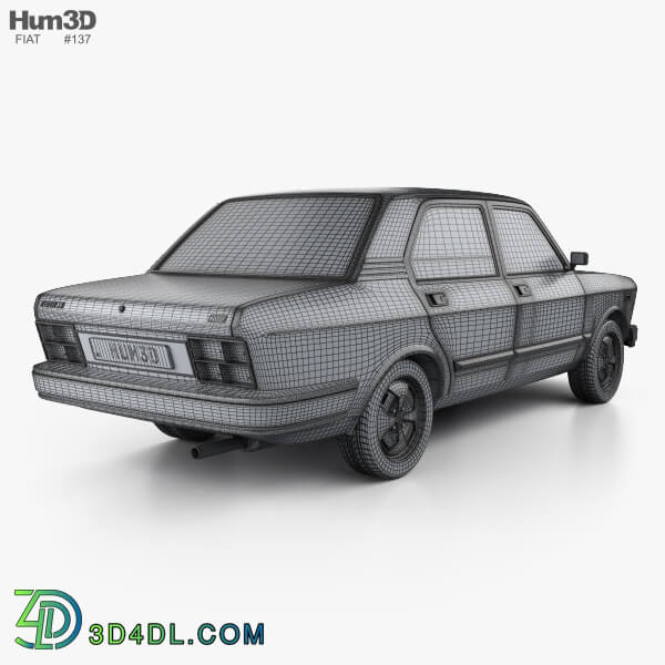 Hum3D Fiat 132 1977