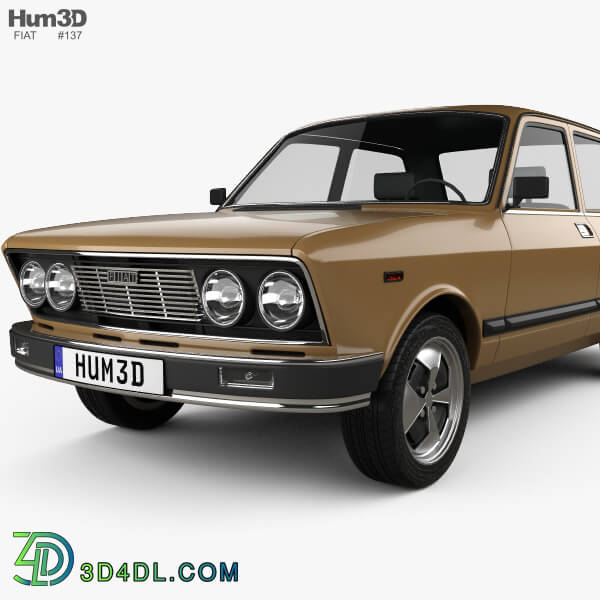 Hum3D Fiat 132 1977