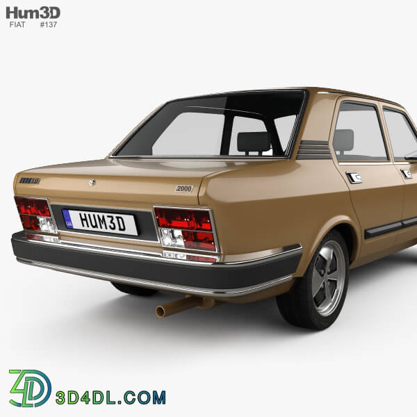 Hum3D Fiat 132 1977