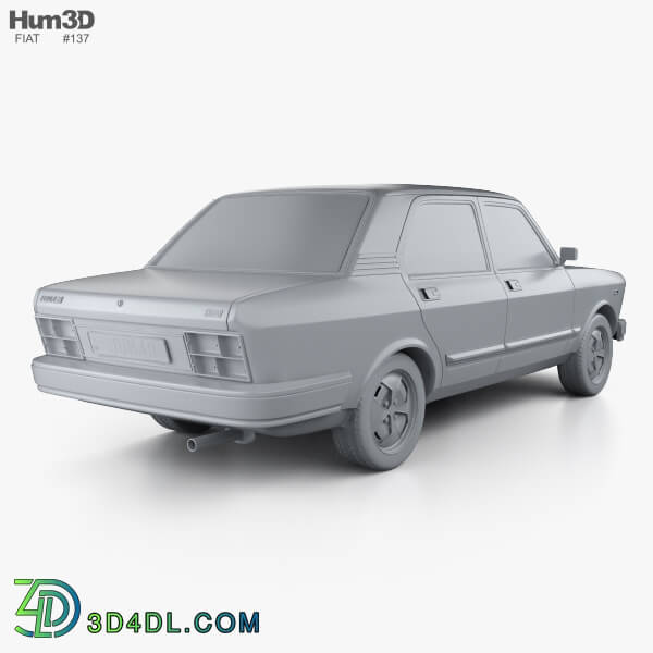 Hum3D Fiat 132 1977