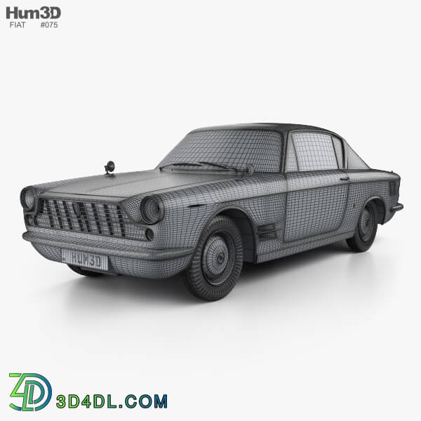 Hum3D Fiat 2300 S coupe 1961