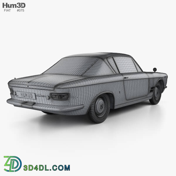 Hum3D Fiat 2300 S coupe 1961