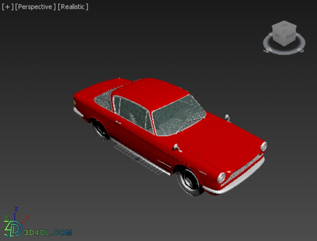 Hum3D Fiat 2300 S coupe 1961