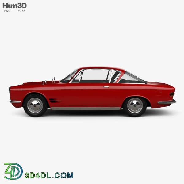 Hum3D Fiat 2300 S coupe 1961