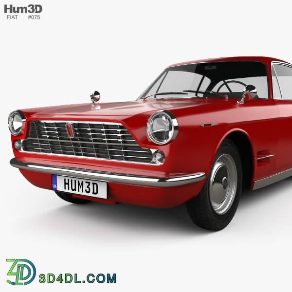 Hum3D Fiat 2300 S coupe 1961