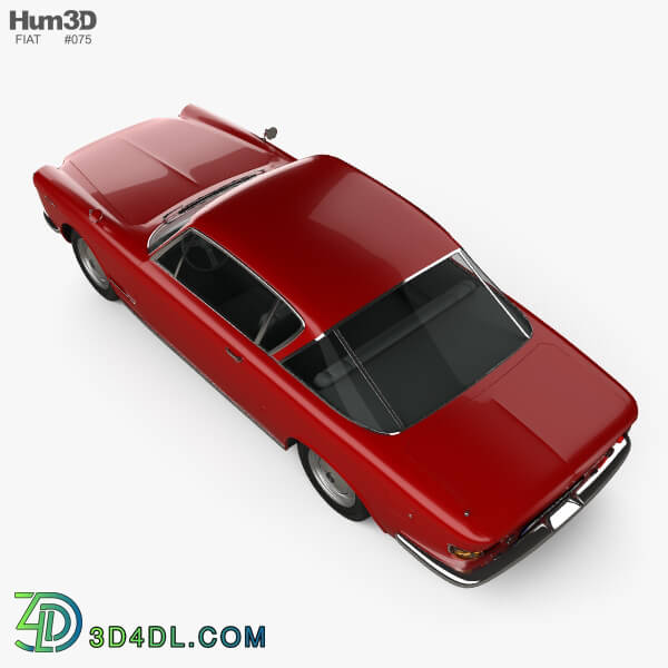 Hum3D Fiat 2300 S coupe 1961