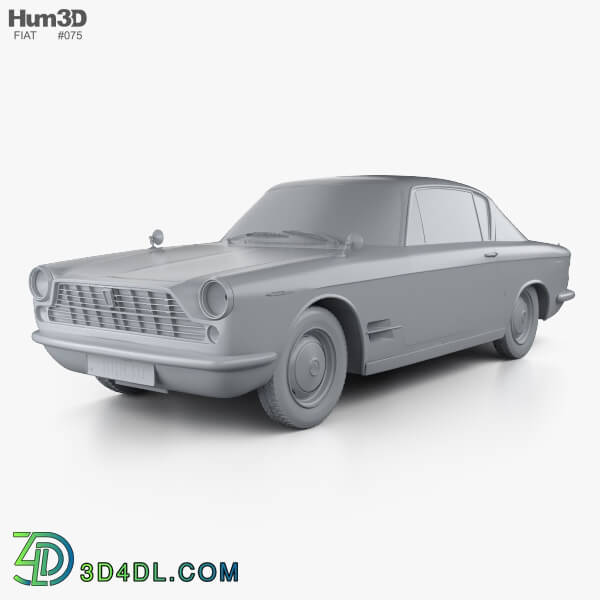 Hum3D Fiat 2300 S coupe 1961