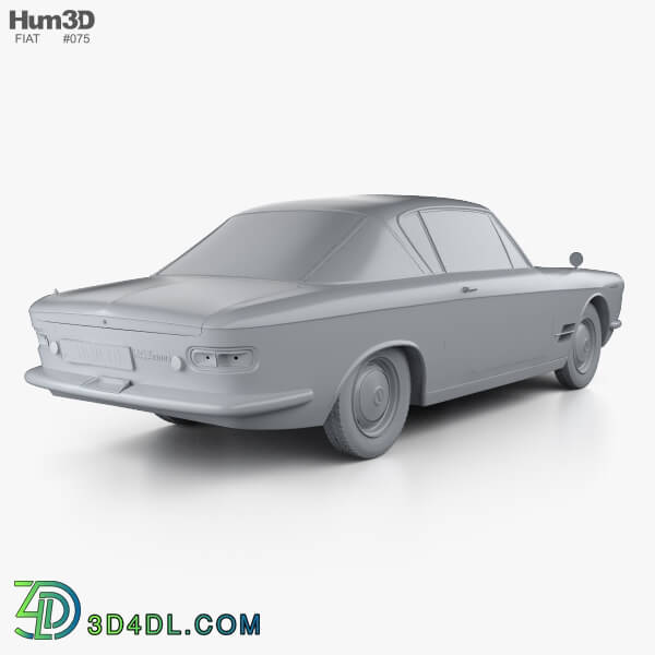 Hum3D Fiat 2300 S coupe 1961