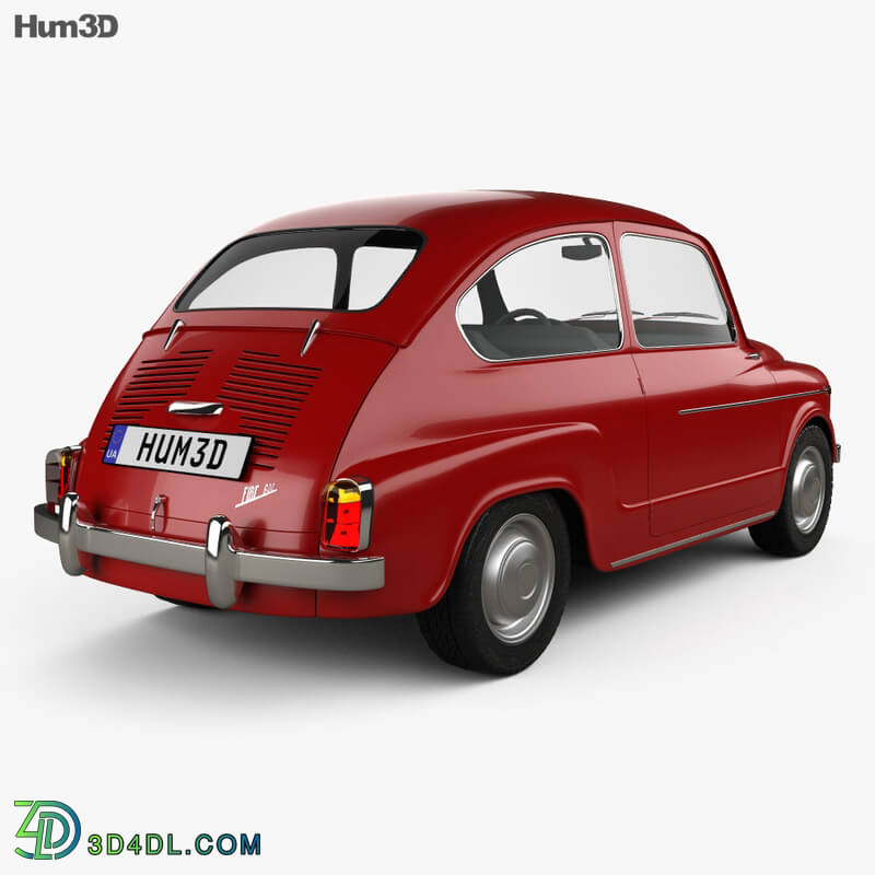 Hum3D Fiat 600 D 1960