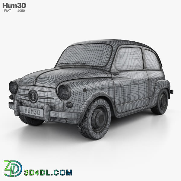 Hum3D Fiat 600 D 1960