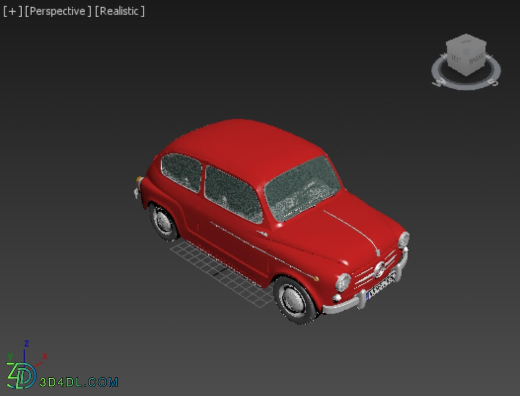 Hum3D Fiat 600 D 1960