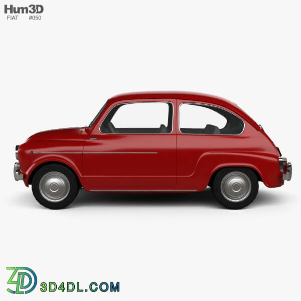 Hum3D Fiat 600 D 1960