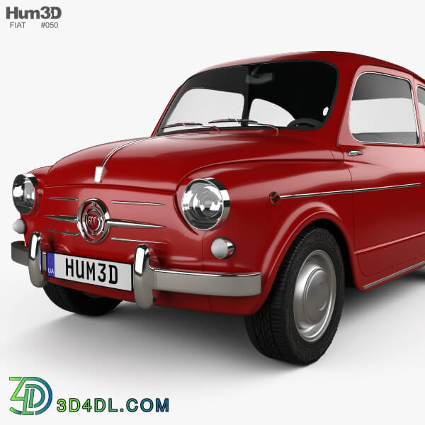 Hum3D Fiat 600 D 1960