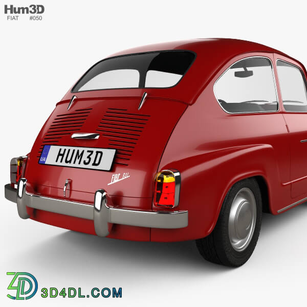 Hum3D Fiat 600 D 1960