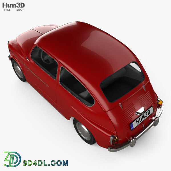 Hum3D Fiat 600 D 1960