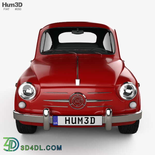 Hum3D Fiat 600 D 1960