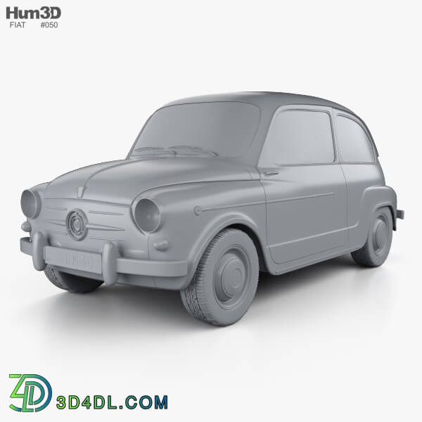 Hum3D Fiat 600 D 1960