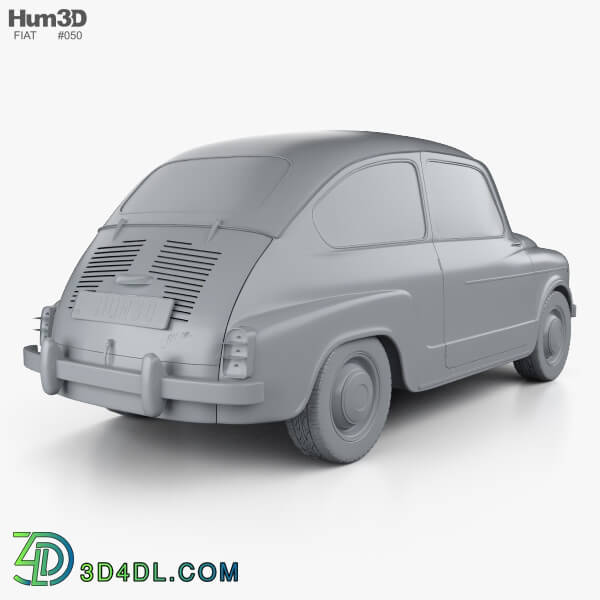 Hum3D Fiat 600 D 1960