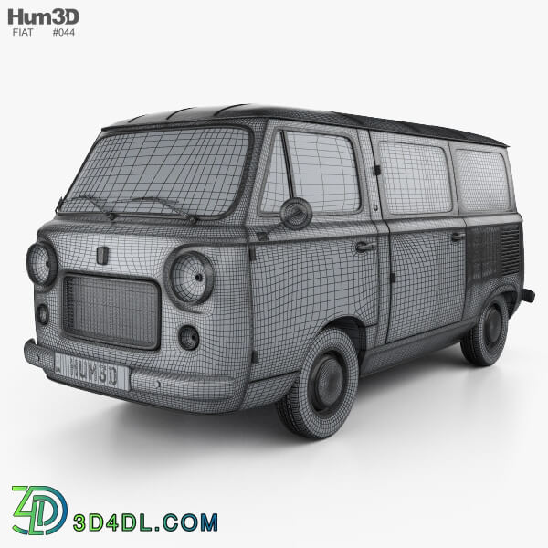 Hum3D Fiat 600 T 1967