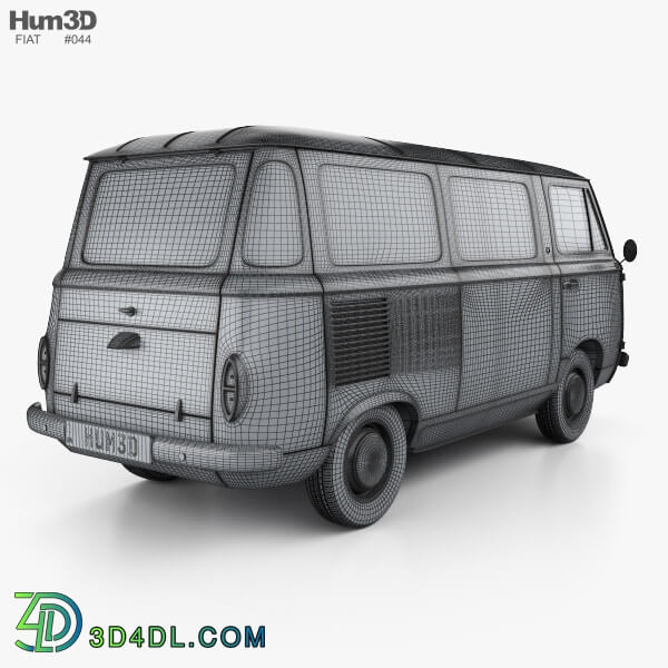 Hum3D Fiat 600 T 1967