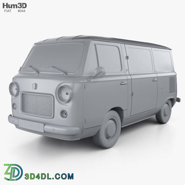 Hum3D Fiat 600 T 1967