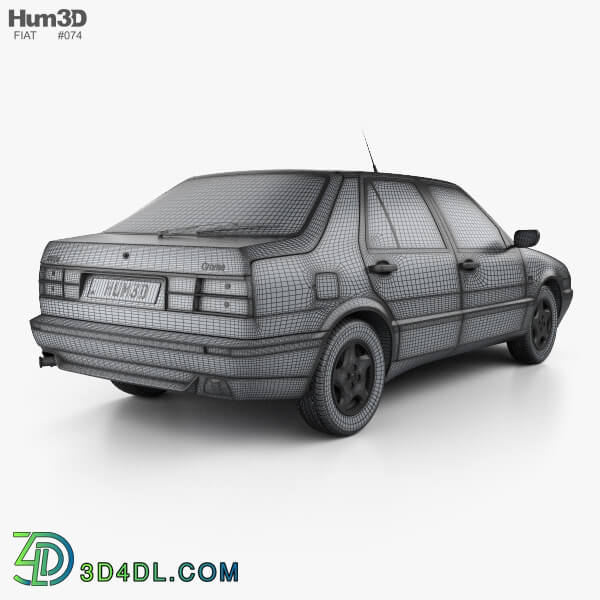 Hum3D Fiat Croma (154) 1993