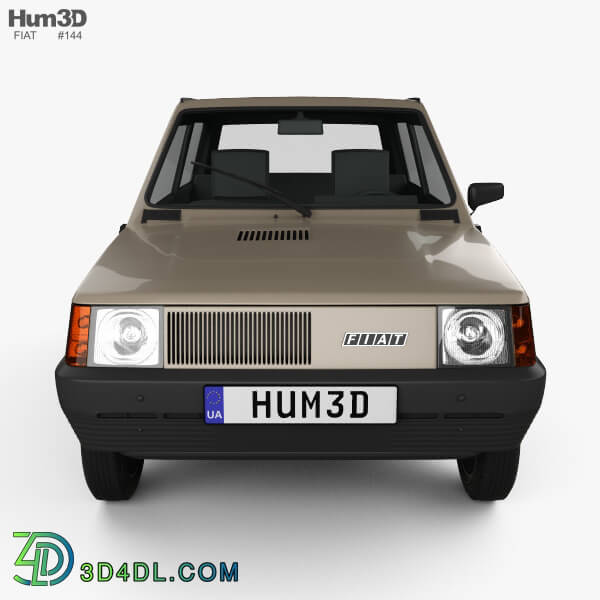 Hum3D Fiat Panda 30 1980